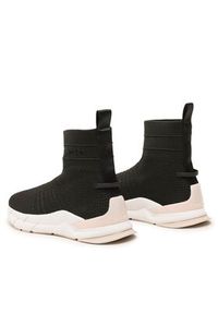 Calvin Klein Sneakersy Knit Sock Boot HW0HW01539 Czarny. Kolor: czarny. Materiał: materiał #2