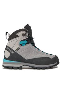 Dolomite Trekkingi Crodarossa W'S Hi Close Fit Gtx GORE-TEX 289242 Szary. Kolor: szary. Materiał: zamsz, skóra