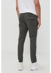 !SOLID - Solid Spodnie męskie kolor szary joggery. Kolor: szary. Materiał: tkanina. Wzór: gładki #4