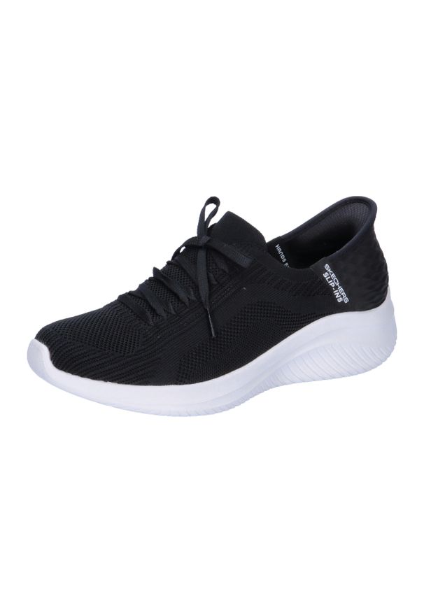 skechers - Buty SKECHERS SLIP-INS: ULTRA FLEX 3.0 TONAL STRETC Czarny. Zapięcie: bez zapięcia. Kolor: czarny. Materiał: tkanina. Model: Skechers Sport. Sport: turystyka piesza