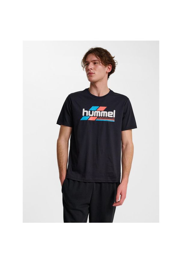 Koszulka Hummel Pulse Graphic. Kolor: wielokolorowy, biały, czarny. Sport: fitness