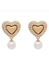 Kolczyki Guess. Materiał: złote. Kolor: złoty #1