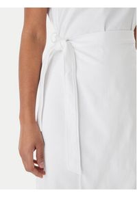 BOSS Sukienka koktajlowa Emiaky 50558902 Biały Slim Fit. Kolor: biały. Materiał: bawełna. Styl: wizytowy #2