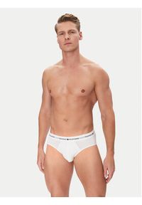 TOMMY HILFIGER - Tommy Hilfiger Komplet 3 par slipów UM0UM03471 Kolorowy. Materiał: bawełna. Wzór: kolorowy #4