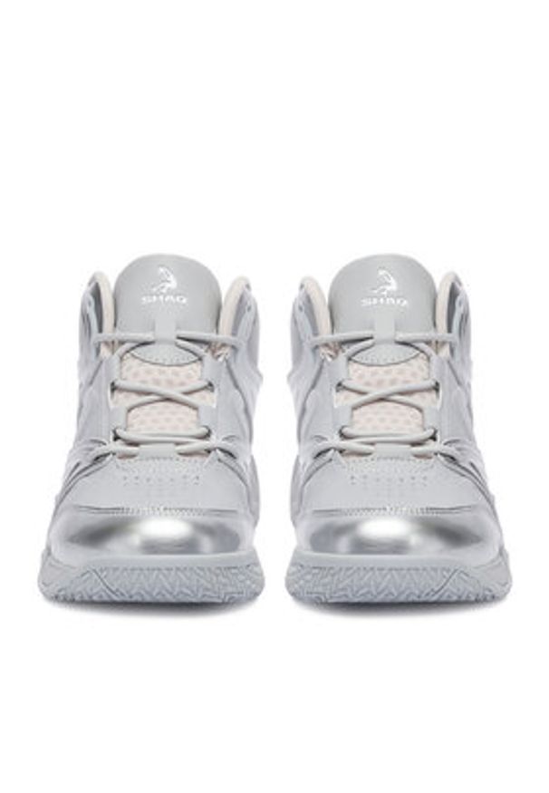 Shaq Sneakersy CEO-DEVASTATOR AQ95010W-SS Szary. Kolor: szary. Materiał: skóra