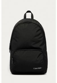 Calvin Klein - Plecak. Kolor: czarny. Wzór: nadruk