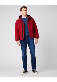 Wrangler - ZIMOWA KURTKA MĘSKA WRANGLER THE BODYGUARD BIKING RED W4D7WWX2G 112141360. Sezon: zima #5
