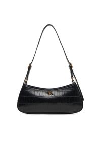 Calvin Klein Torebka LV04F3283G Czarny. Kolor: czarny. Materiał: skórzane