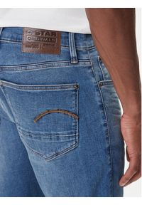 G-Star RAW - G-Star Raw Jeansy Revend 51010-8968-6028 Granatowy Skinny Fit. Kolor: niebieski #7