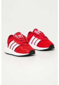 adidas Originals - Buty dziecięce Swift Run X I. Nosek buta: okrągły. Zapięcie: sznurówki. Kolor: czerwony. Materiał: syntetyk, materiał, skóra ekologiczna, guma. Szerokość cholewki: normalna. Sport: bieganie #3