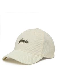 Guess Czapka z daszkiem V5BZ10 WF760 Écru. Materiał: poliester, materiał
