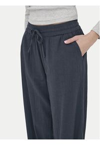 only - ONLY Spodnie materiałowe Tizana 15319090 Niebieski Regular Fit. Kolor: niebieski. Materiał: bawełna #3