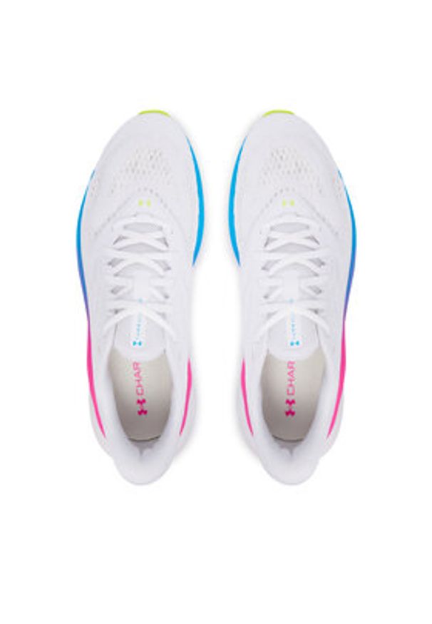 Under Armour Buty do biegania UA Turbulence 3 6006718 101 Biały. Kolor: biały. Materiał: materiał