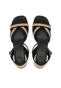 Castañer Espadryle Vanish 026156-4091 Czarny. Kolor: czarny. Materiał: materiał #3