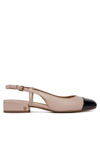 MICHAEL Michael Kors Sandały Perla Flex Sling Flat 40R4PLFP1L Różowy. Kolor: różowy. Materiał: skóra