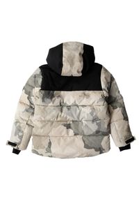 Kurtka narciarska dziecięca Colourwear Pole. Kolor: zielony, wielokolorowy, brązowy. Sport: narciarstwo