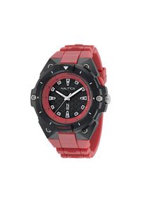Nautica Zegarek NAPCNS406 Czerwony. Kolor: czerwony. Materiał: syntetyk #1