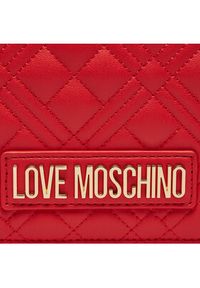Love Moschino - LOVE MOSCHINO Torebka JC4079PP0ILA0500 Czerwony. Kolor: czerwony. Materiał: skórzane #4