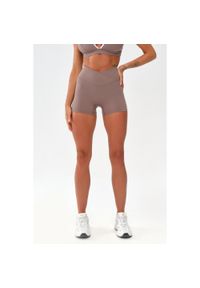 ROUGH RADICAL - Damskie spodenki szorty sportowe fitness Rough Radical Mocha Active Shorts. Kolor: beżowy. Sport: fitness