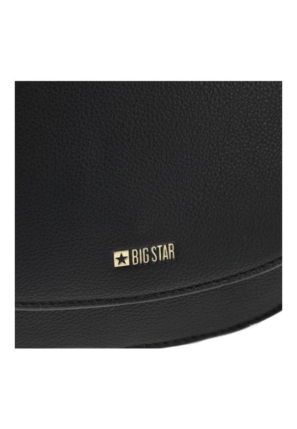 Big-Star - Czarna Damska Torebka Na Ramię Big Star. Kolor: czarny. Styl: elegancki, casual. Rodzaj torebki: na ramię