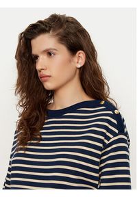 TOMMY HILFIGER - Tommy Hilfiger Bluza WW0WW44447 Granatowy Relaxed Fit. Kolor: niebieski. Materiał: bawełna #3