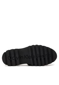 Calvin Klein Jeans Klapki Toothy Combat Sandal In Dc YW0YW01339 Czarny. Kolor: czarny #6