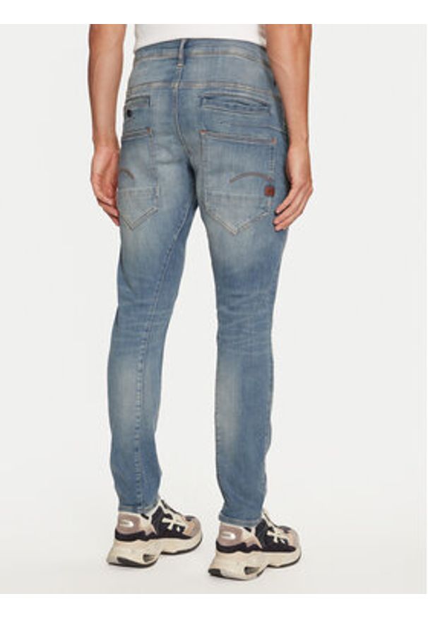 G-Star RAW - G-Star Raw Jeansy D05385-8968-071 Granatowy Slim Fit. Kolor: niebieski