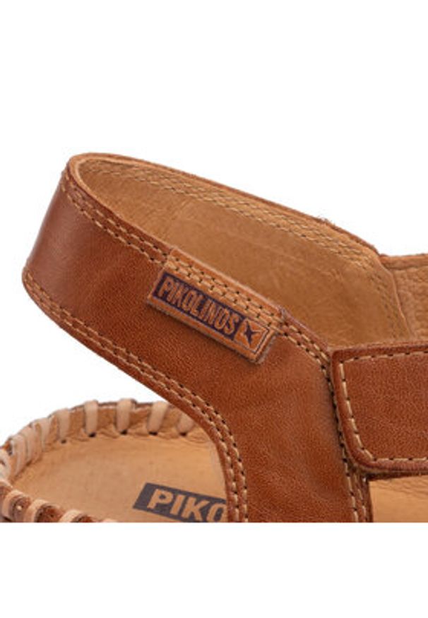 Pikolinos Sandały W8K-0741 Brązowy. Kolor: brązowy. Materiał: skóra