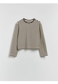 Reserved - Bawełniany longsleeve - wielobarwny. Materiał: bawełna. Długość rękawa: długi rękaw #1