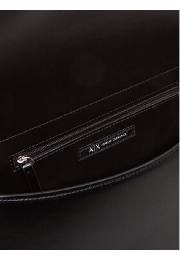 Armani Exchange Torebka XW000940 AF13687 UC001 Czarny. Kolor: czarny. Materiał: skórzane