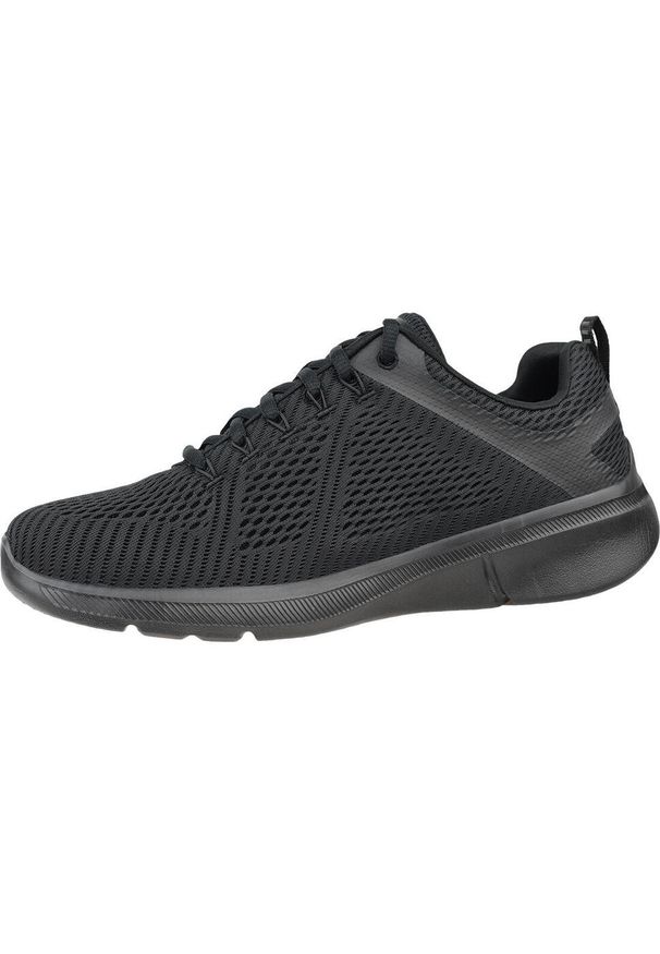 skechers - Buty sportowe Sneakersy męskie, Skechers Equalizer 3.0. Zapięcie: sznurówki. Kolor: czarny. Materiał: materiał, syntetyk, tkanina. Szerokość cholewki: normalna. Sport: turystyka piesza
