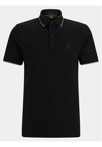 BOSS - Boss Polo Passertip 50507699 Czarny Slim Fit. Typ kołnierza: polo. Kolor: czarny. Materiał: bawełna #6