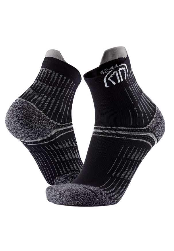 SIDAS - Skarpety do biegania dorosly Sidas Run Anatomic Comfort wysokosc kostki. Kolor: szary. Sport: bieganie