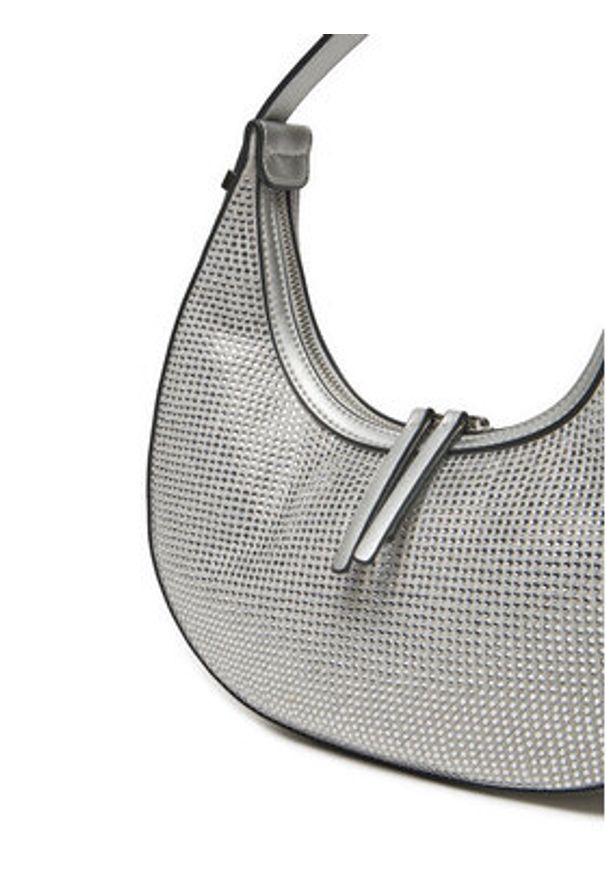 Liu Jo Torebka M Hobo AF4225 E0507 Srebrny. Kolor: srebrny. Materiał: skórzane