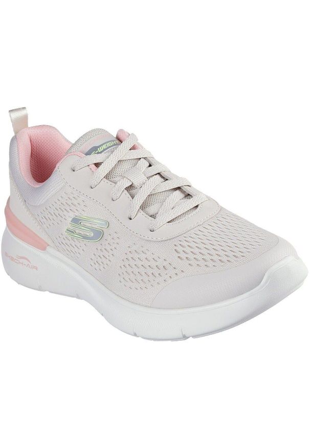 skechers - Adidasy Skechers Skech-air Dynamight, Kobiety. Kolor: różowy. Materiał: materiał. Sport: fitness