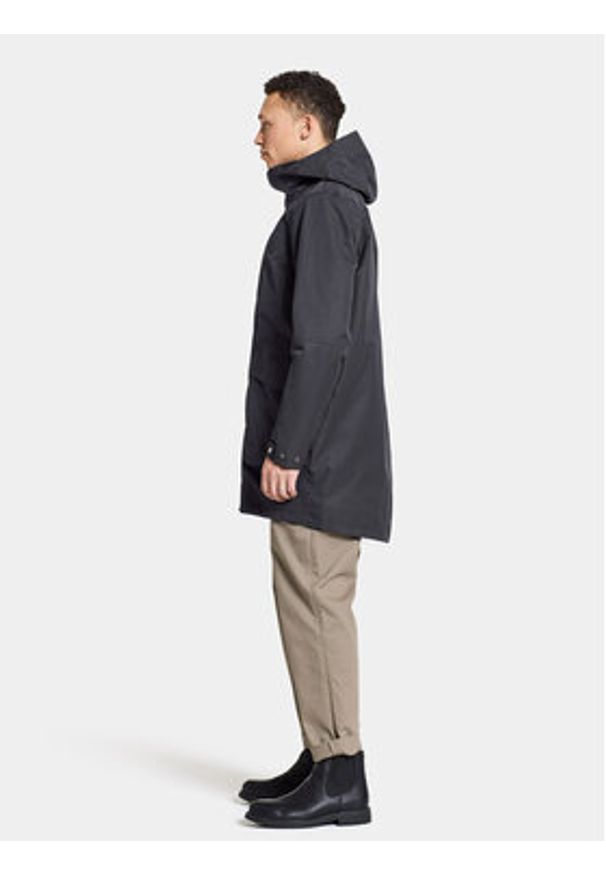Didriksons Parka Andreas Usx Parka 505085 Granatowy Standard Fit. Kolor: niebieski. Materiał: syntetyk