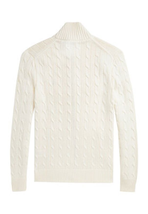 Polo Ralph Lauren Sweter 710899975005 Écru Regular Fit. Typ kołnierza: polo. Materiał: bawełna