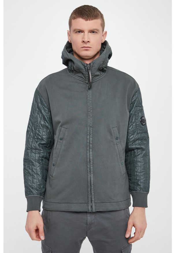C.P. Company - Bluza męska z kapturem C.P. COMPANY. Typ kołnierza: kaptur