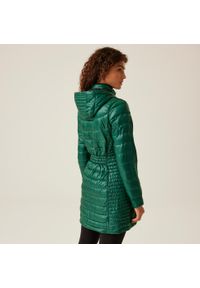 Regatta - Kurtka turystyczna damska Andell III pikowana. Kolor: zielony. Sport: turystyka piesza #2