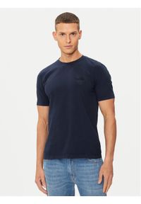 Aeronautica Militare T-Shirt 241TS2205J633 Granatowy Regular Fit. Kolor: niebieski. Materiał: bawełna