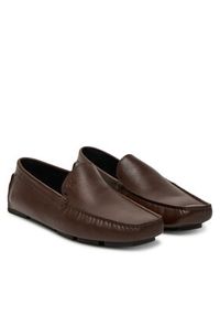 Calvin Klein Mokasyny Driver Lth HM0HM01864 Brązowy. Kolor: brązowy. Materiał: skóra #4