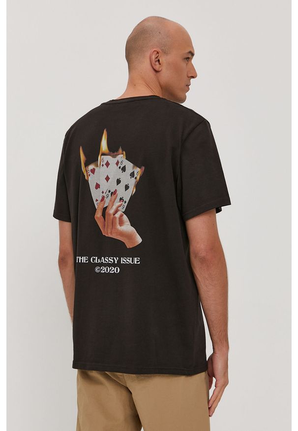 The Classy Issue - T-shirt. Okazja: na co dzień. Kolor: czarny. Materiał: bawełna, dzianina. Wzór: nadruk. Styl: casual
