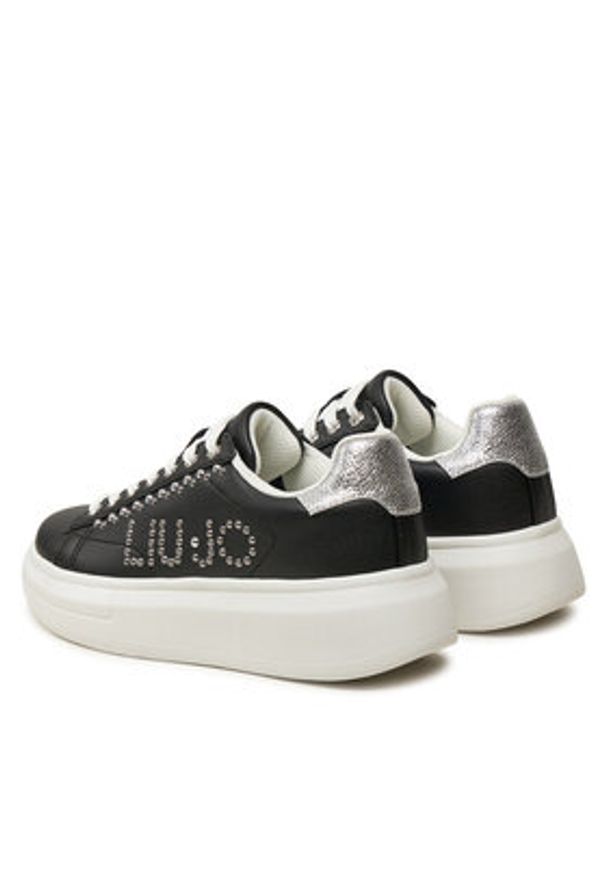 Liu Jo Sneakersy F4755 EX096 Czarny. Kolor: czarny. Materiał: skóra