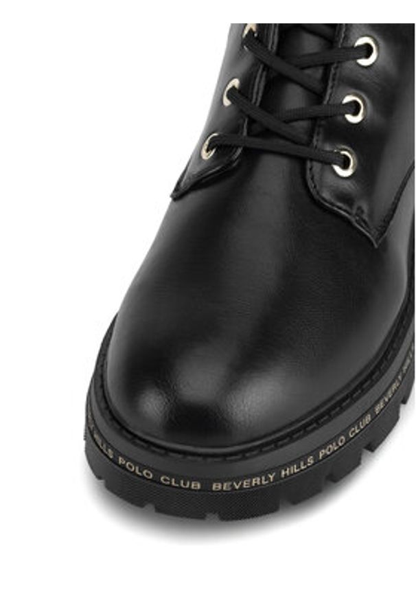 Beverly Hills Polo Club Botki V12-729 Czarny. Kolor: czarny. Materiał: materiał, syntetyk