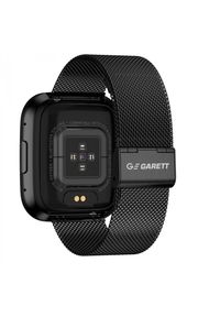 GARETT - Smartwatch Garett GRC Style czarny stalowy. Rodzaj zegarka: smartwatch. Kolor: wielokolorowy, czarny, szary. Styl: casual, elegancki, sportowy