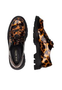 Eva Minge Półbuty EMAN-115992 Brązowy. Kolor: brązowy. Materiał: skóra, lakier #7