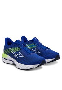 Mizuno Buty do biegania Wave Inspire 21 J1GC2544 Niebieski. Kolor: niebieski. Materiał: materiał. Model: Mizuno Wave #3