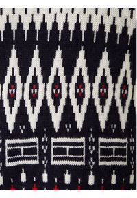 TOMMY HILFIGER - Tommy Hilfiger Sweter Fairisle MW0MW40844 Granatowy Regular Fit. Kolor: niebieski. Materiał: wełna, syntetyk #2