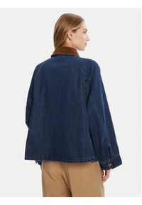 Polo Ralph Lauren Kurtka jeansowa 211971233001 Niebieski Oversize. Typ kołnierza: polo. Kolor: niebieski. Materiał: bawełna #4