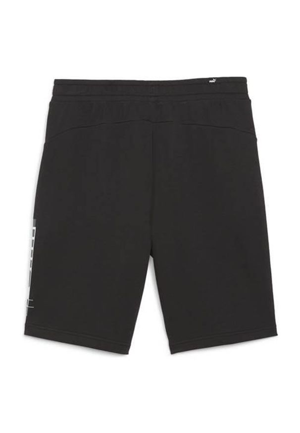 Spodnie sportowe męskie Puma 67898101. Kolor: czarny. Materiał: dresówka. Długość: krótkie. Styl: sportowy